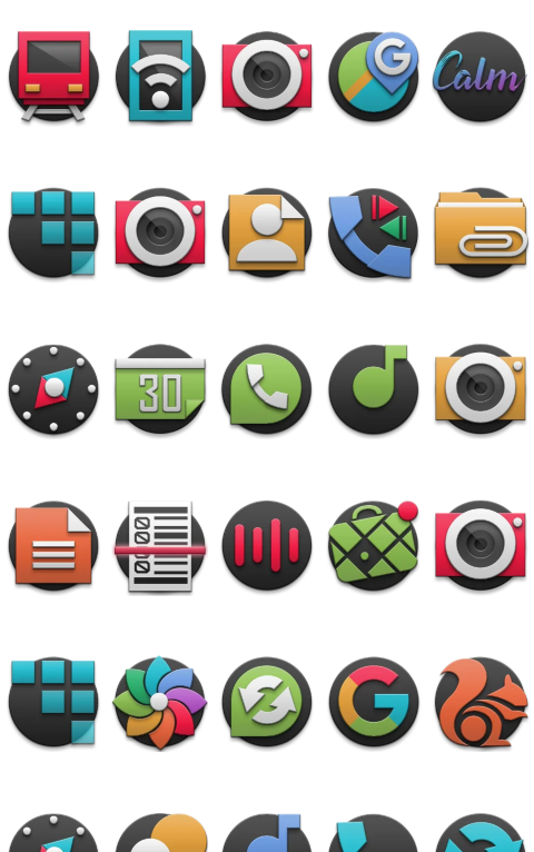 Roundies Icon Pack
