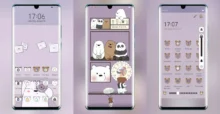 We Bear Bear EMUI Theme