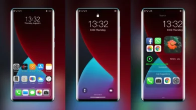 iOS 14 Dark UI EMUI Theme