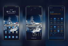 Aircraft Carrier EMUI Theme