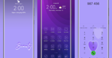 All Purple EMUI Theme