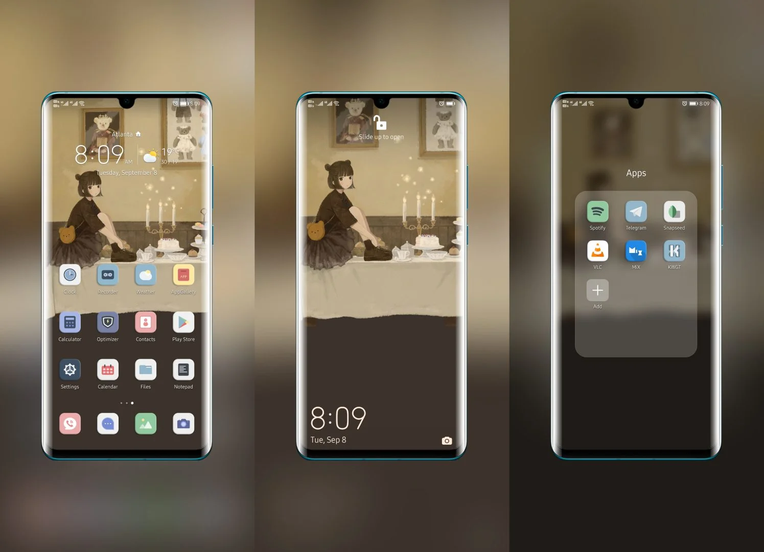 Aspirin Shadow EMUI Theme