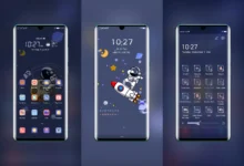 Astronaut EMUI Theme