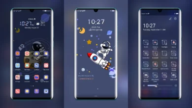Astronaut EMUI Theme