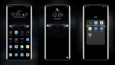 Audi Dark EMUI Theme