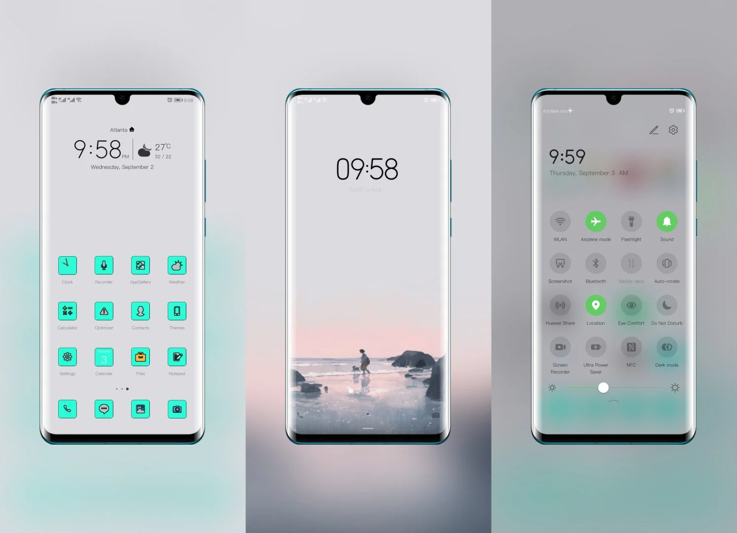 Being Alone EMUI Theme