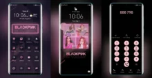 Black Pink EMUI Theme