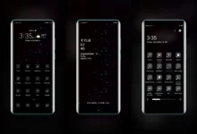 Black Space EMUI Theme