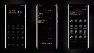 Black Space EMUI Theme