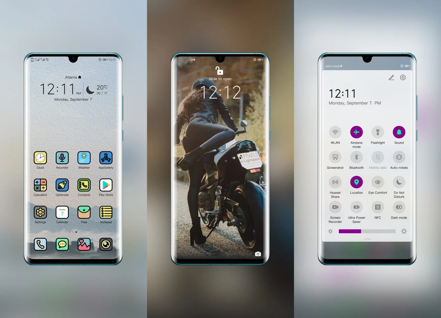Black box EMUI Theme