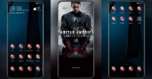 Capitan America EMUI Theme