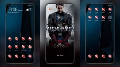 Capitan America EMUI Theme