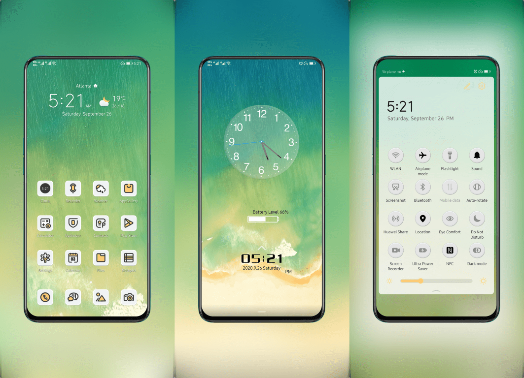 Chordanny Yellow EMUI Theme