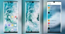 Colour With Ocean EMUI Theme