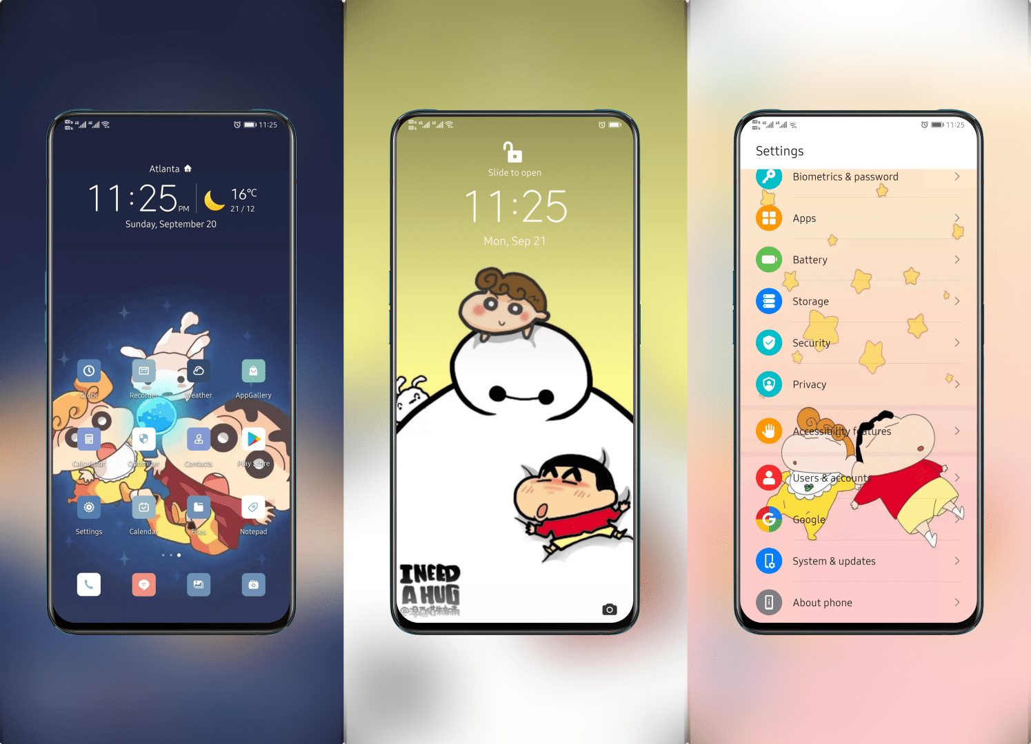 Crayon Shin-Chan EMUI Theme