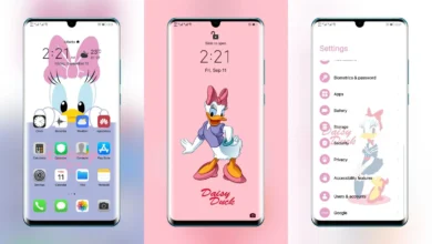 Daisy Duck EMUI Theme