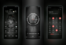 Dark Night 10 EMUI Theme