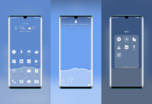 Dark White EMUI Theme