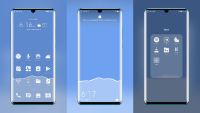 Dark White EMUI Theme