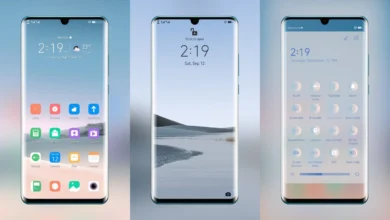 Desert water EMUI Theme