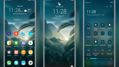 First light of day EMUI Theme