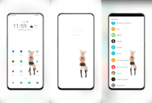 Fox Girl EMUI Theme
