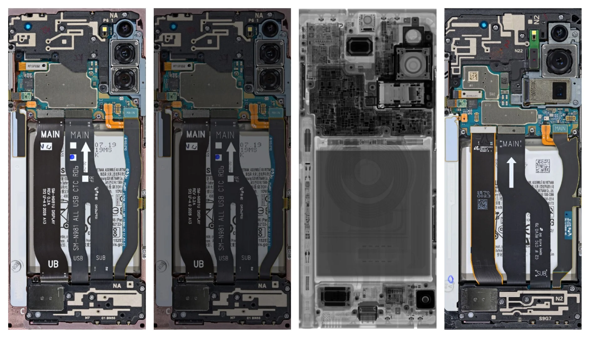 Galaxy Note 20 Teardown Wallpapers