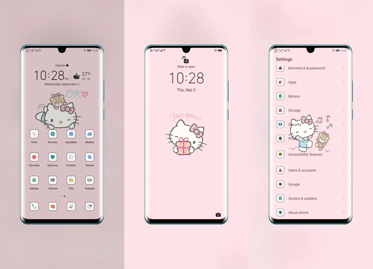 Hello Kitty EMUI Theme