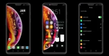 Iphone iOS EMUI Theme
