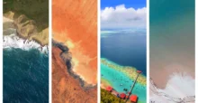 LG G7 One Stock Wallpapers