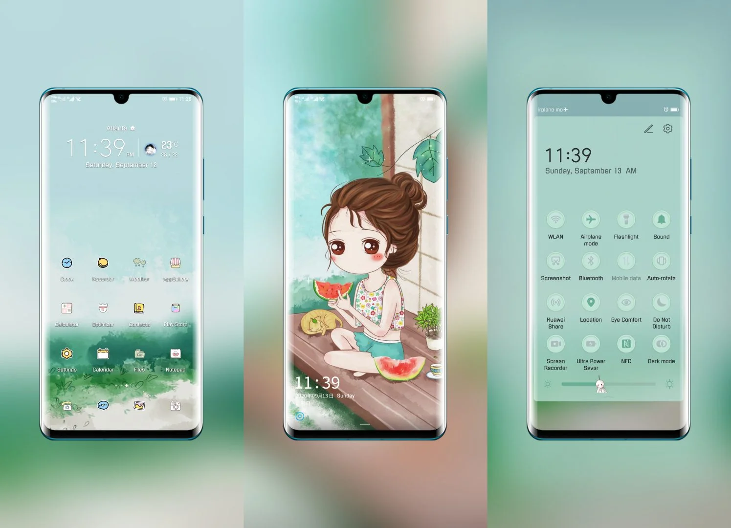 Light Summer EMUI Theme