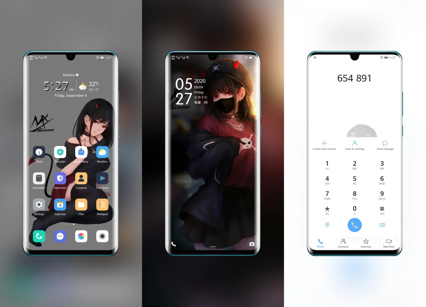 MX Shimmer EMUI Theme