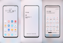 Morandi Red and Blue EMUI Theme