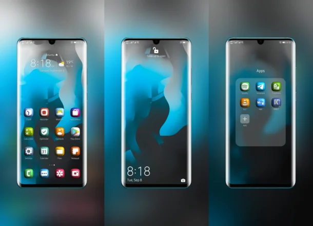 One UI 3D EMUI Theme