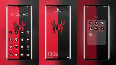 Pixel Professional Dark EMUI Theme