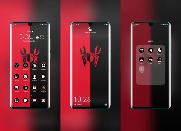 Pixel Professional Dark EMUI Theme