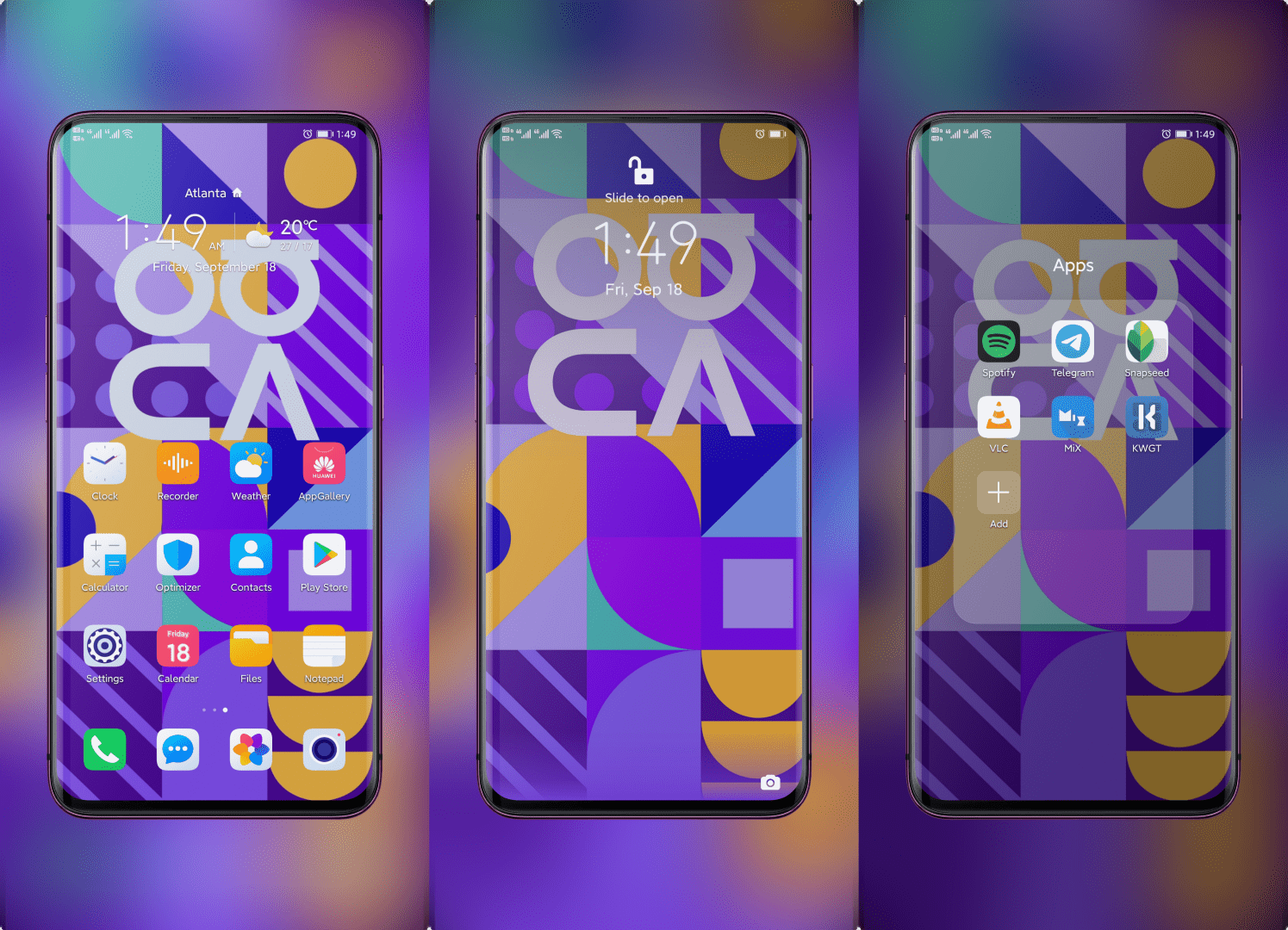 Prismatic EMUI Theme