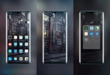 Rainy Street EMUI Theme
