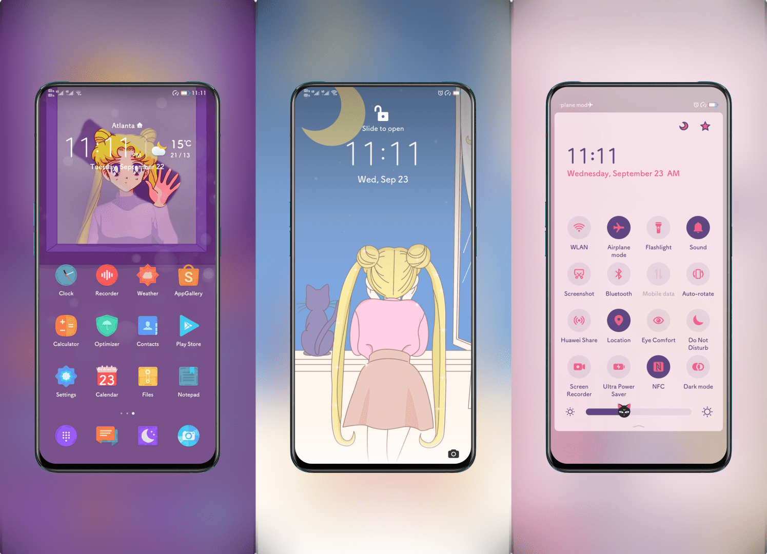 Sailor Moon 2 EMUI Theme