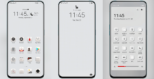 Sand white EMUI Theme