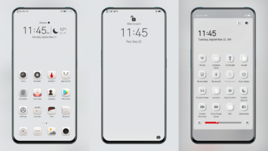 Sand white EMUI Theme