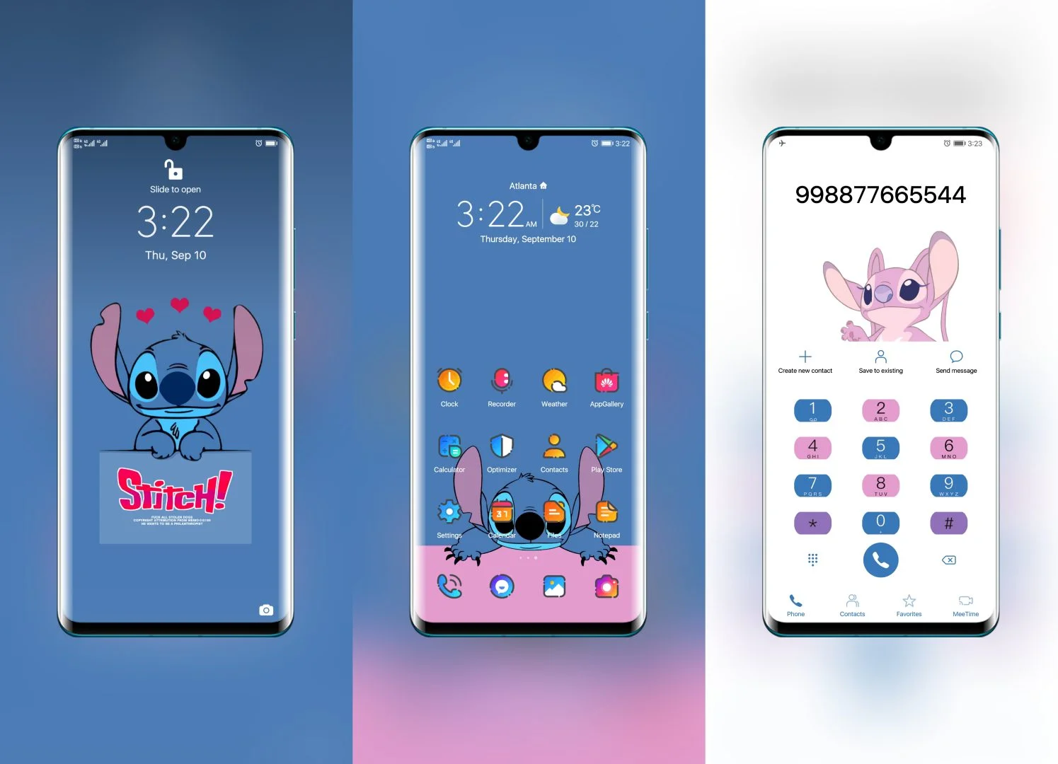 Stitch by Jesoncat EMUI Theme