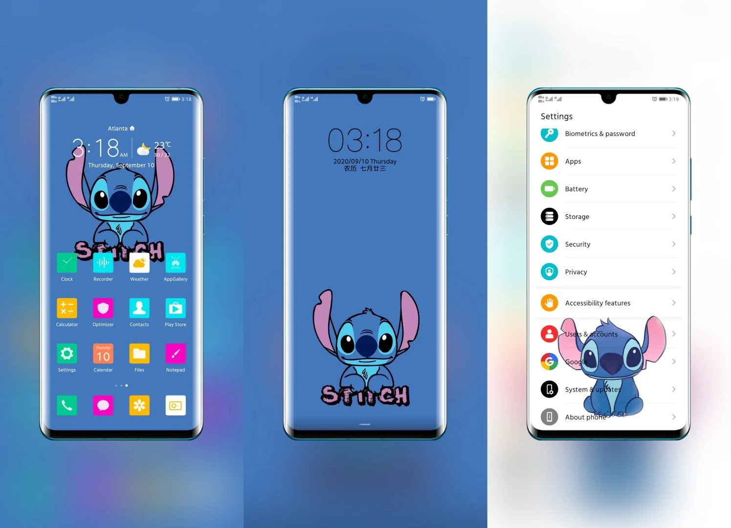 Stitch EMUI Theme