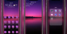 Sunset at sea EMUI Theme