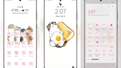 Tachibana cat EMUI Theme