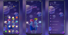 The stars lovers EMUI Theme