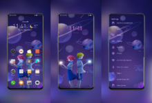 The stars lovers EMUI Theme