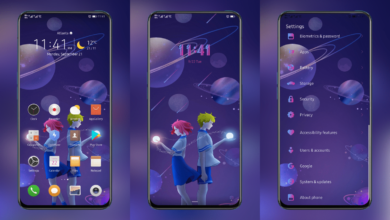 The stars lovers EMUI Theme