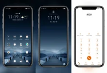 Transparent Orange EMUI Theme