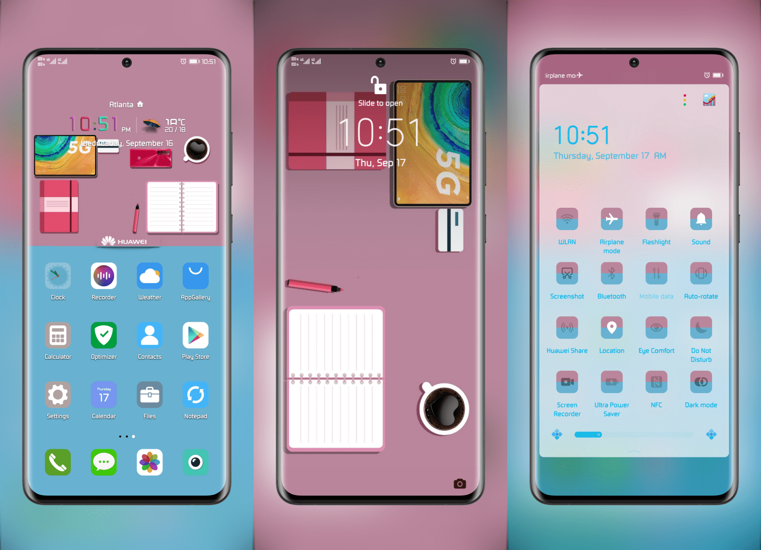 Yazhi EMUI Theme